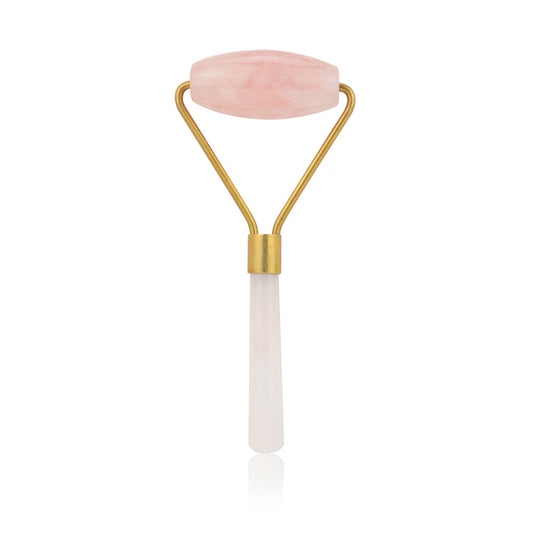 Rose Quartz Facial Ice Roller Massager