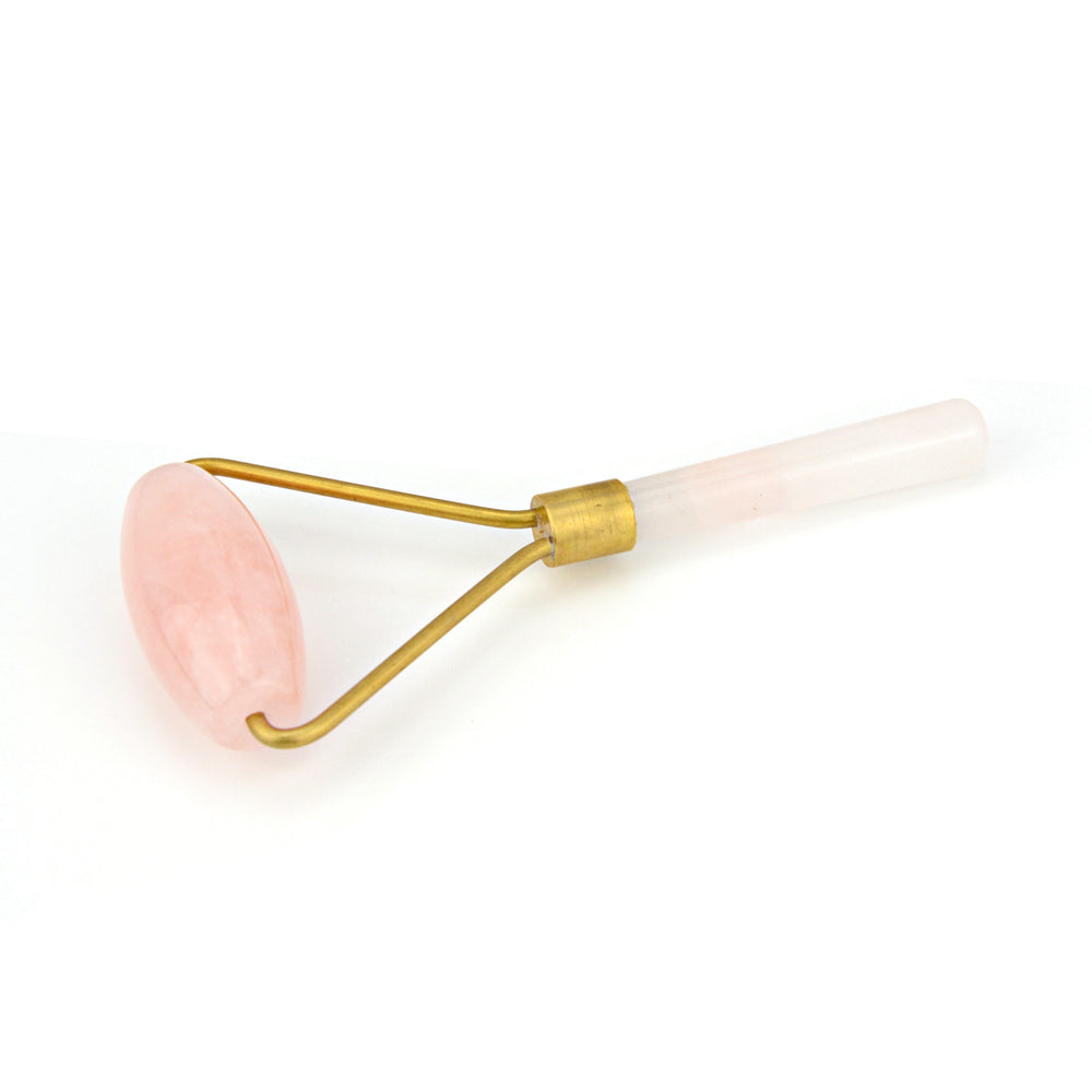 Rose Quartz Facial Ice Roller Massager