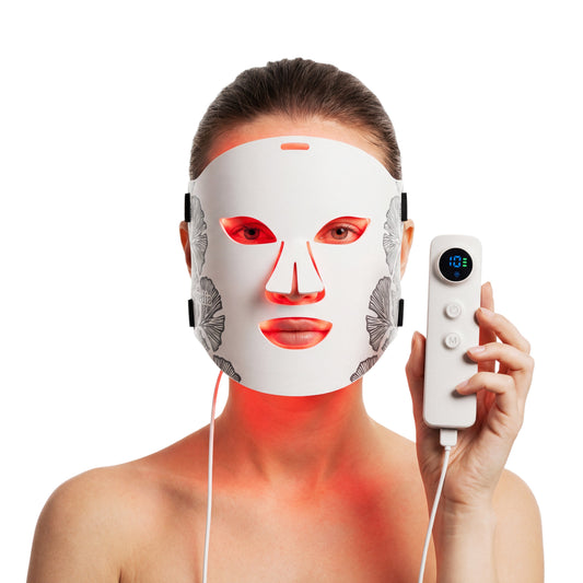 EVEDIA ION LED Face Mask — Double Infrared Light Therapy